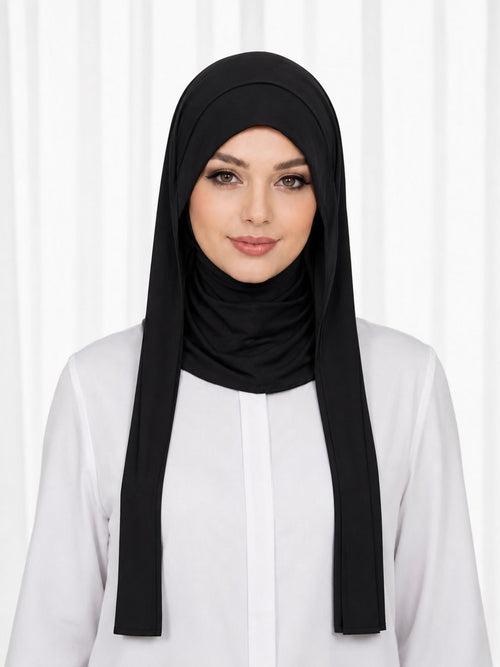 Hijab with Tie