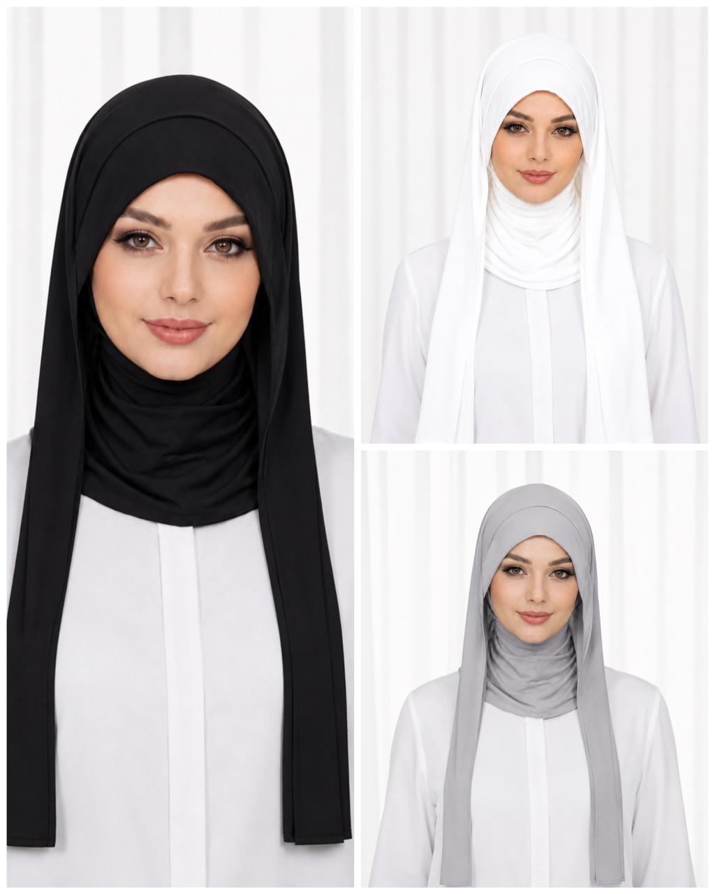 Hijab with Tie