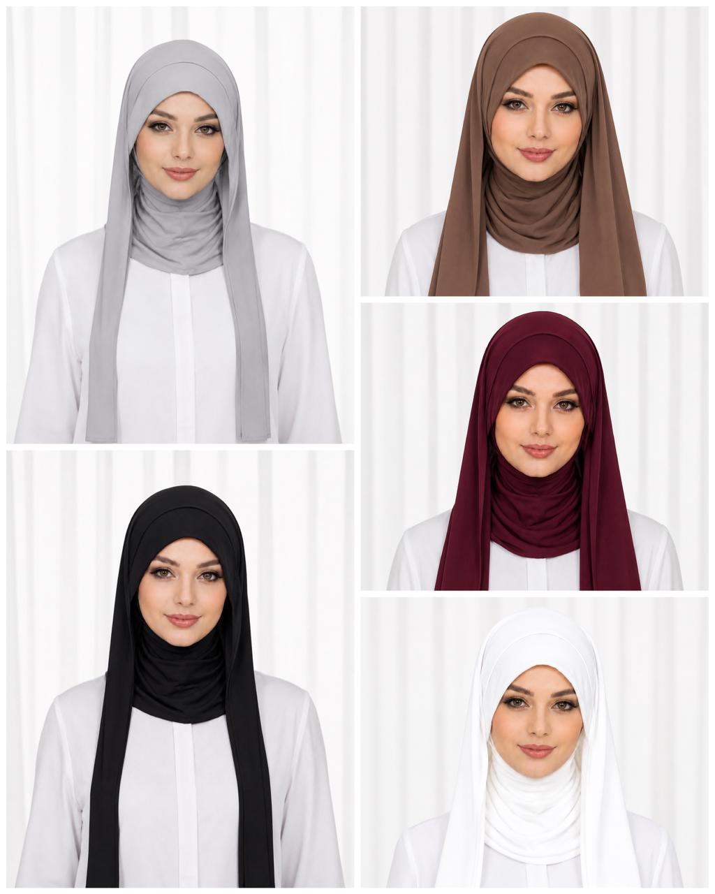 Hijab with Tie